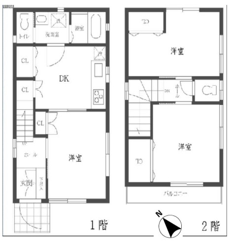 東向島41315 間取り図