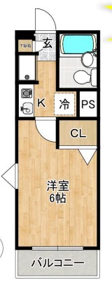 ジョイフル浦安 間取り図