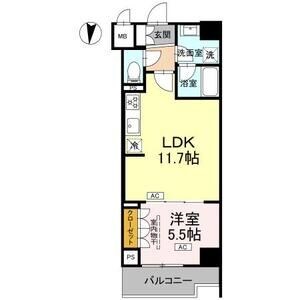 ロイジェント潮見 間取り