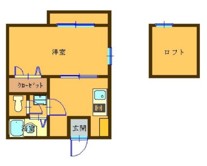 ニュー今川C 間取り図