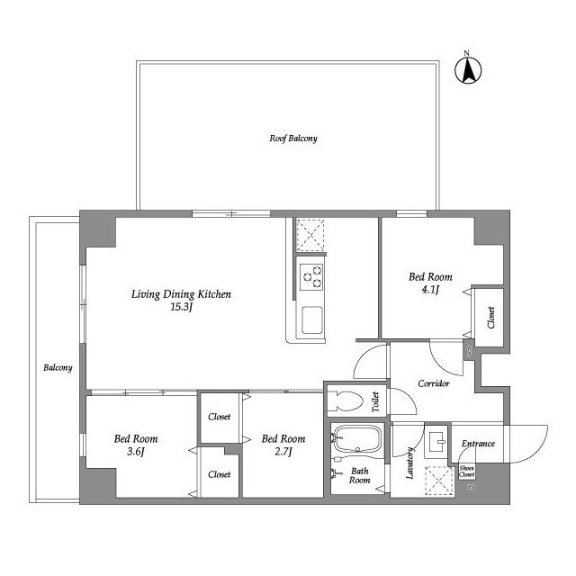 アルファコート葛西 間取り