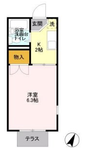 メゾン南行徳  間取り図