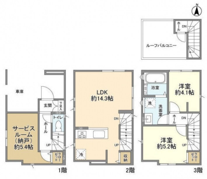 Kolet新小岩＃18 間取り図