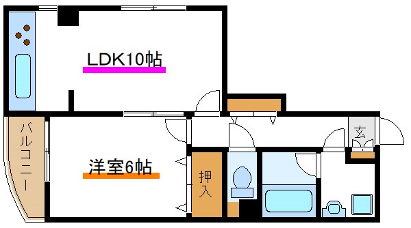 フレグランス田端 間取り図