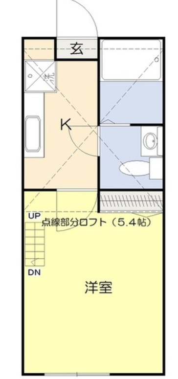 Ｋ-FLAT 間取り図