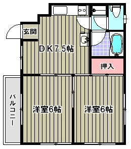 ウッディ53 間取り図