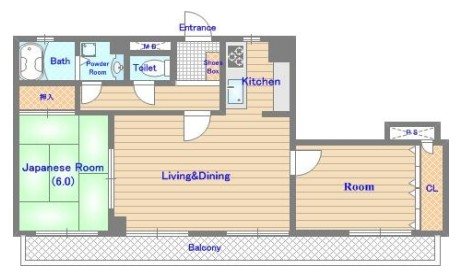 サントル田端1丁目 間取り図