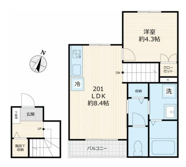 KR　Sun　Court 間取り図