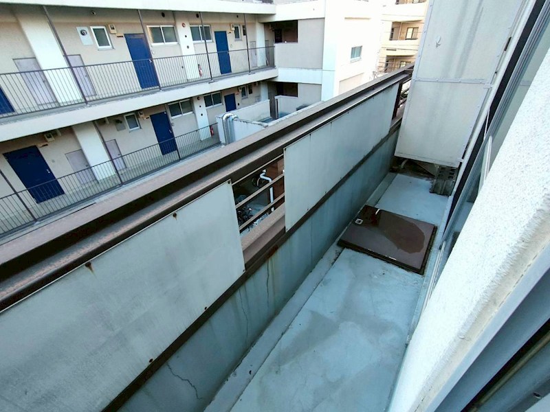 第二田中マンション ベランダ
