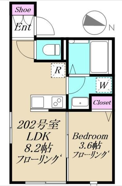 イゾラ・ピナ 間取り図