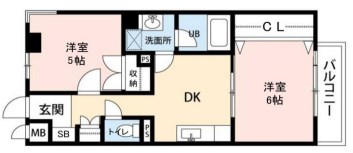 ロワイヤル東井堀12 間取り