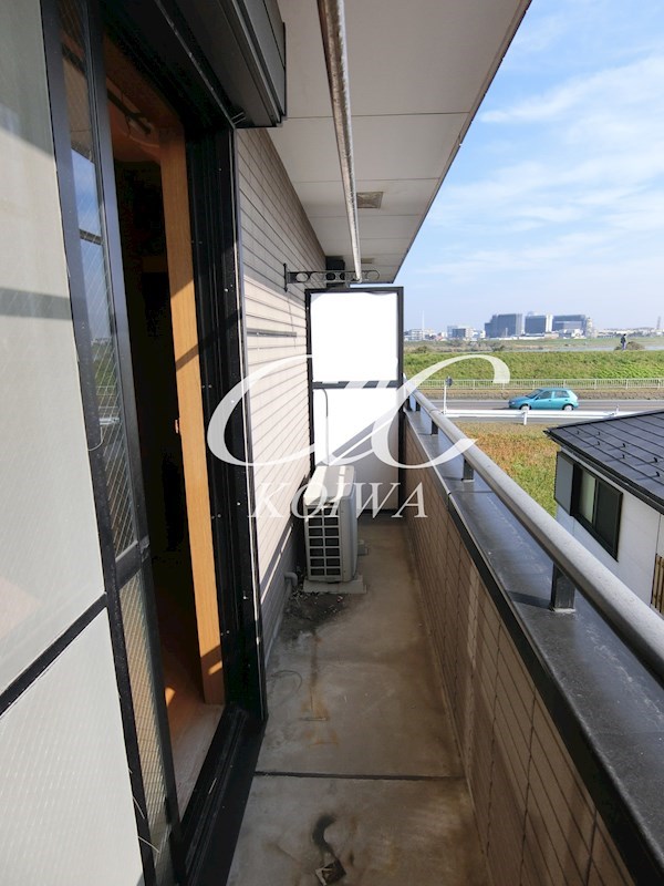 イーストハイムⅡ ベランダ