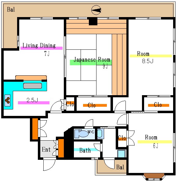 パークサイド２1 間取り