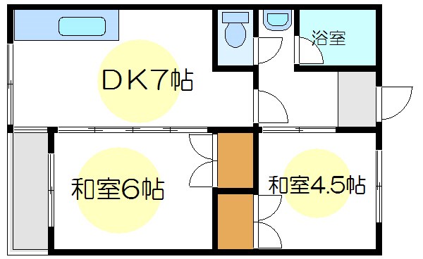道ヶ島レジデンス 間取り図