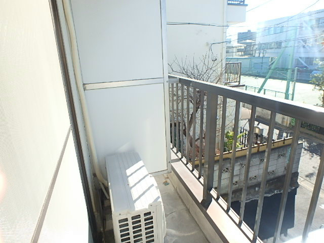 トモエハイツ ベランダ