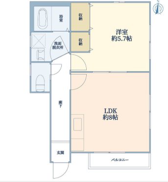 パストラーレ 間取り図