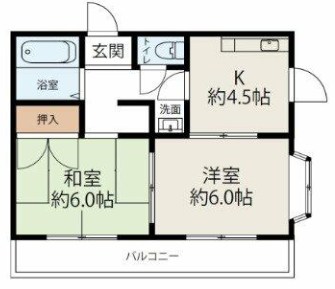 プチメゾントシ 間取り図