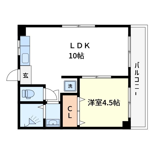 第二田中マンション 間取り図