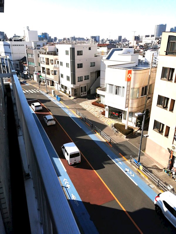 光ビル ベランダ