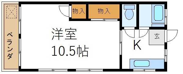 帰燕マンション 間取り図