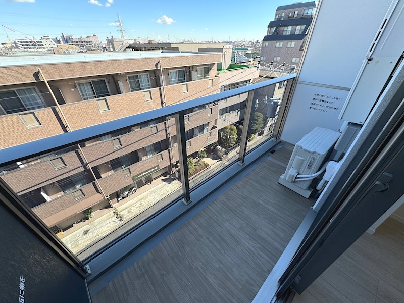 Alivis東瑞江 ベランダ