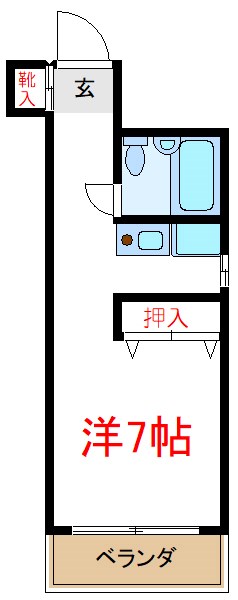 ヴィラハヤシⅡ 間取り
