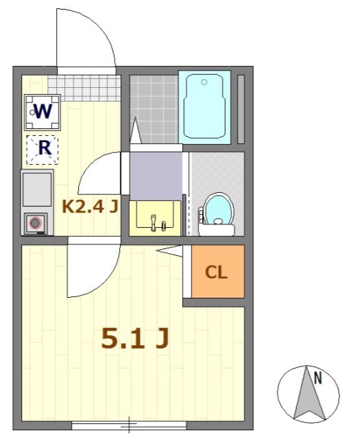 パインリーヴス小岩 間取り