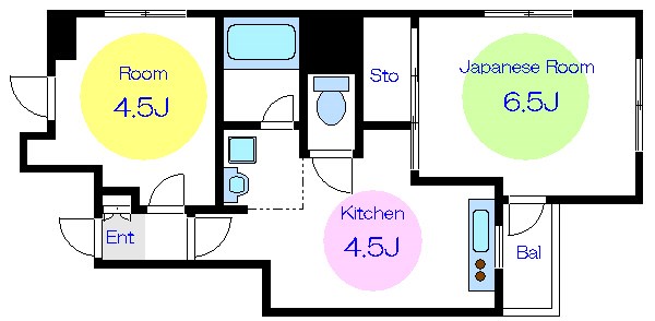 パレス内田6号館 間取り