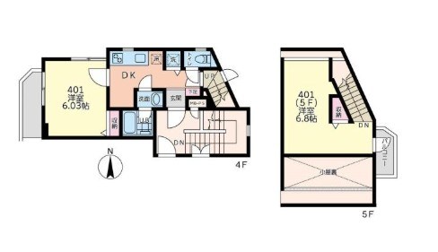 ロイヤル町屋   間取り