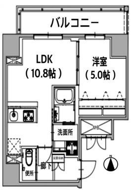 レジデンス王子山田屋 間取り