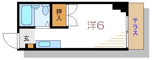 ニットーハイツ 間取り図