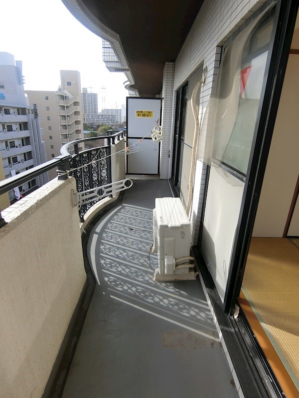 フジマンション第２ ベランダ