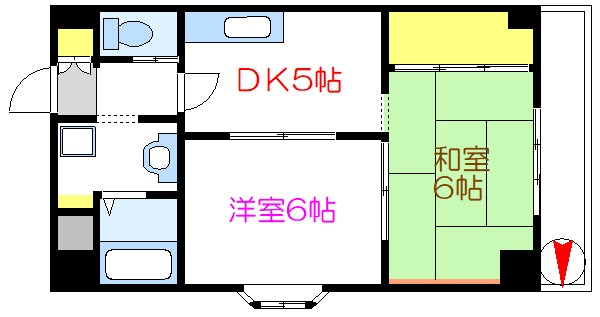 アルデール南葛西 間取り図