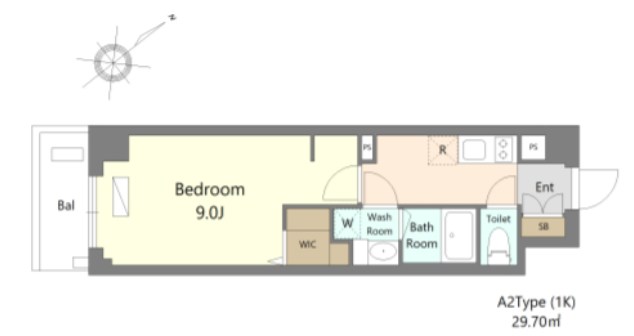 Alivis浦安 間取り図