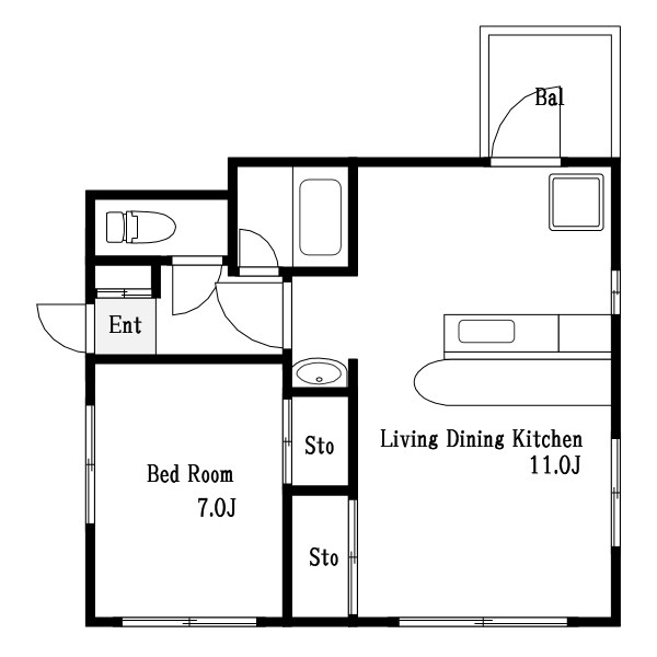 サイトウハイツ 301号室 間取り
