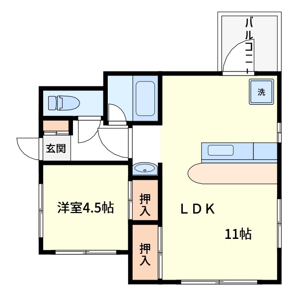 サイトウハイツ 間取り図
