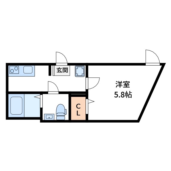 Park Avenue城北中央公園 間取り図