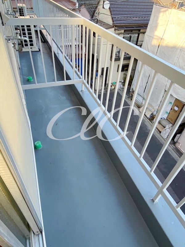 第二サトーハイツ ベランダ