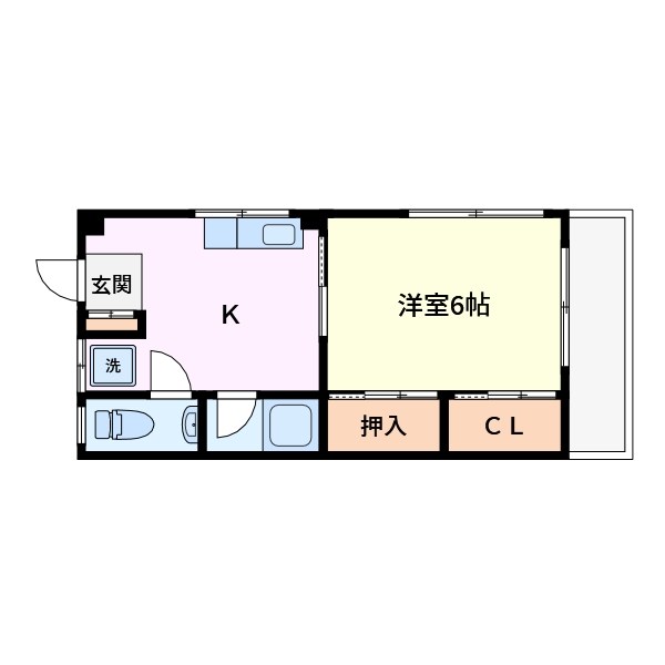 コーポ花 間取り