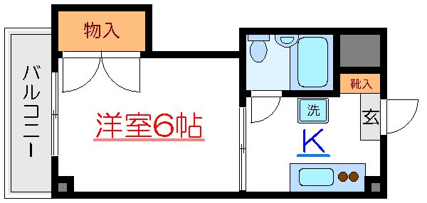 小高ビル 202号室 間取り