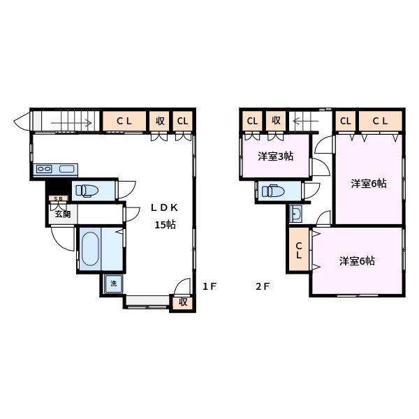 N HOUSE 間取り図
