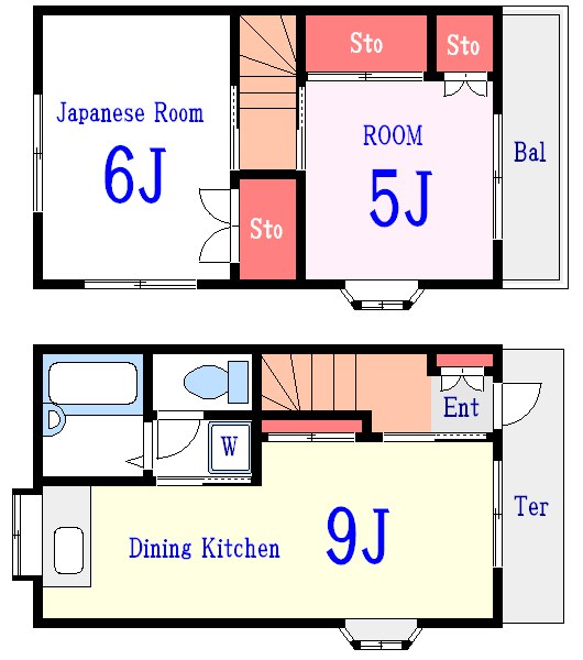 サンテラス高橋 間取り