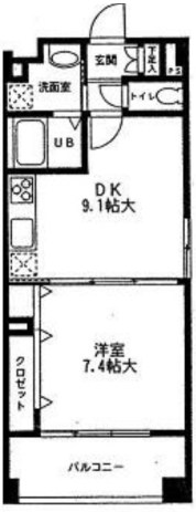 カーロヴィレッタⅡ 間取り図