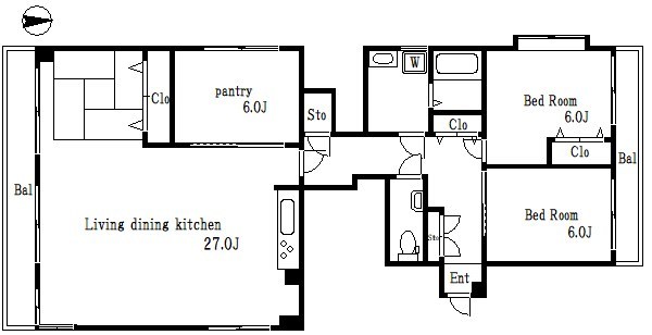 祥日南砂ＢＬＤＧ 間取り