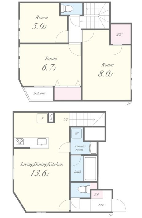 仮称）ミ・パティオA棟 間取り図