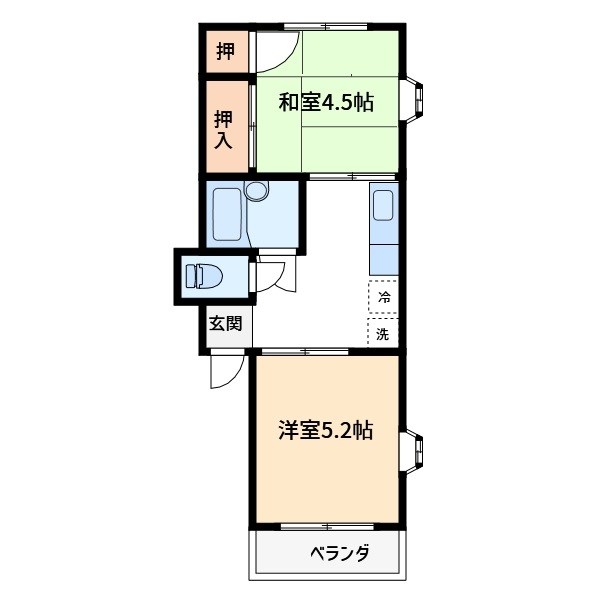マスカットハイツ 間取り