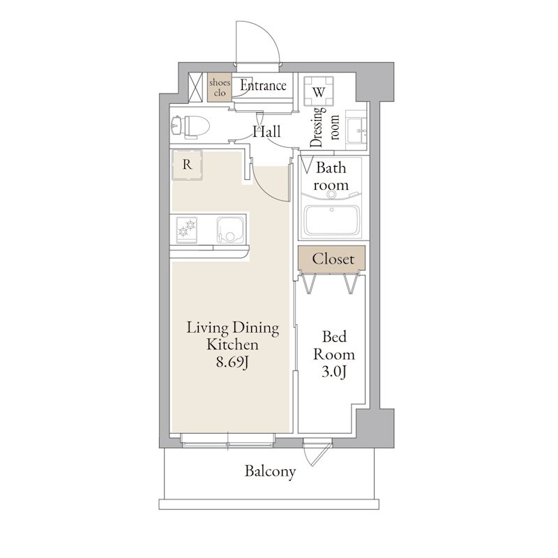 アルファコートお花茶屋２ 間取り