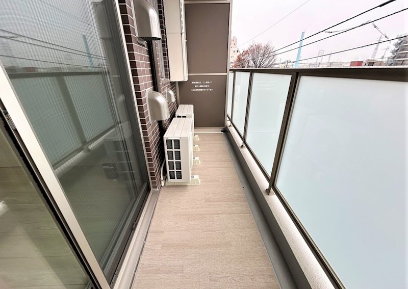 アルファコートお花茶屋２ ベランダ