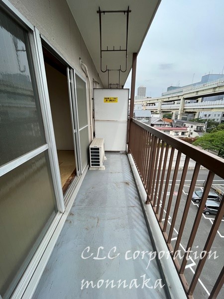 コーポパル ベランダ