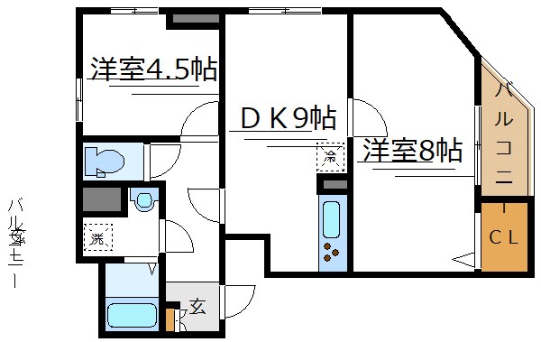 ソレーユ・綾瀬 間取り
